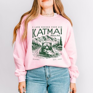 Simply Sage Market Katmai National Park A Land Reborn From Ash Sweatshirt - 1 of 4