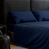 Hachikiko 4-Piece Luxury Microfiber Bed Sheets Set - Ultra-Soft, Fade & Wrinkle Resistant Bedding - 2 of 4