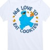 Boys' - Sesame Street - Me Love To Eat Cookies Short Sleeve Graphic T-Shirt - 2 of 4