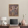 Art Remedy Clay vase with tulips and other flowers Classical vintage floral vase wall art Framed - 2 of 4