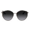 Salvatore Ferragamo SF 264S 785 Womens Irregular Sunglasses Gold 60mm - 2 of 3