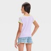 Girls' Short Sleeve Ringer T-Shirt - art class™ - 2 of 3