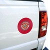 University of Louisiana at Lafayette Primary Logo Automotive Car Window Locker Circle Bumper Sticker - 4 of 4