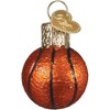 Old World Christmas Blown Glass Ornament for Christmas Tree, Gumdrops (Mini) Collection, Basketball - 3 of 4