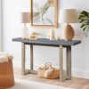 KTMBDW 59 Inches Long Console Table, Modern Sofa Table Behind Couch, Large Narrow Entryway Table for Living Room, Hallway, Bedroom - 2 of 4