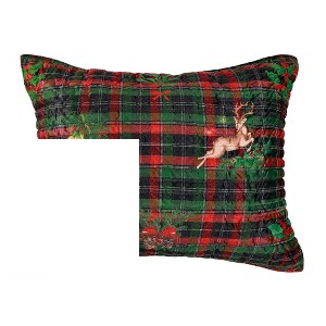 Merry Tartan Sham - Levtex Home - 1 of 4