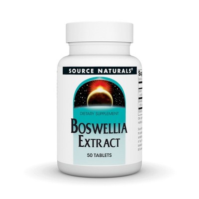 Boswellia Extract by Source Naturals, Inc.  -  50 Tablet