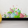 Slickblue Boiling Flowers in the Wind Wall Art Decals - Easy Apply Vinyl Stickers for Home Décor - 19.6"x27.5" - 2 of 3