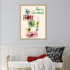 Amanti Art Wobbly pile of Christmas presents by Annick Canvas Wall Art Print Framed - 4 of 4
