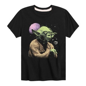Boys' - Star Wars - Yoda Film Still Short Sleeve Graphic T-Shirt - 1 of 4