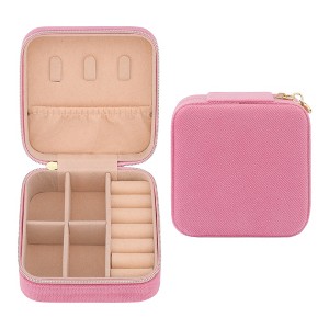 REGALWOVEN Women's Portable Compact Waterproof Jewelry Box for Easy Travel - 1 of 4