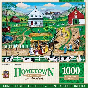 MasterPieces 1000 Piece Jigsaw Puzzle - The Peddler - 19.25"x26.75" - 1 of 4