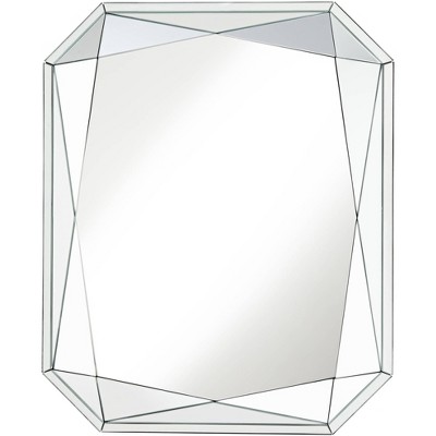 Noble Park Vasto Emerald Cut 26 1/4" x 32 1/2" Wall Mirror