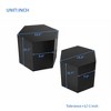 NicBex Coffee Tables for Living Room Round Nesting Coffee Table Set of 2, Modern End Side Tables for Bedroom Office Balcony Yard - 3 of 4