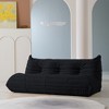 WJShome Lazy Floor Sofa, Fireside Chair,Teddy Velvet Sofa Bean Bag Couch, Lounge Togo Lazy Floor Sofa, Accent Chair , Corner Chair - 2 of 4