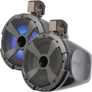 PowerBass XL-POD10LRG - 10" Long Range Pod Speaker System with RGB LED - Pair - 1 of 3