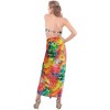 LA LEELA Women's Beachwear Summer Beach Wrap Bikini Wraps Sarong Coverups Skirt Swimsuit Swimwear Swim Cover Up for Women One Size Multi,Leaf - 3 of 4