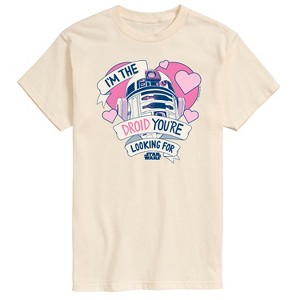 Men's - Star Wars - Valentine Droid You're Looking For Short Sleeve Graphic T-Shirt - 1 of 4