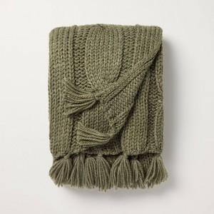 Oversized Cozy Knit Throw Blanket - Hearth & Hand™ with Magnolia - 1 of 3