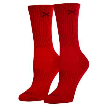 Odd Sox, Red Heather, Funny Novelty Socks, Medium