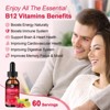 B Beworth Vitamin B12 Liquid Drops 10,000 mcg, Fast Absorption, Supports Immunity, Energy & Brain, Vegan, Gluten Free, Non-GMO, 2 fl.oz - 4 of 4