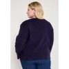June + Vie by Roaman's Women's Plus Size Sweater Jacket - 3 of 4