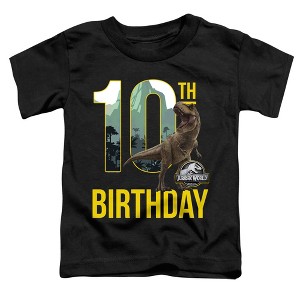 Toddler Boys' Jurassic World 10th Birthday T-Rex T Shirt - 1 of 2