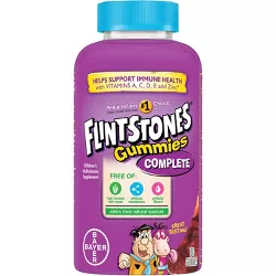 The Flintstones Kids' Complete Multivitamin Gummies - Mixed Fruit - 180ct