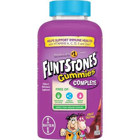 Flintstones Kids' Complete Multivitamin Gummies - Mixed Fruit - image 1 of 4