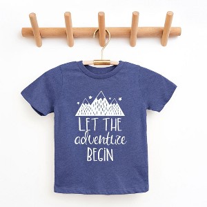 The Juniper Shop Let The Adventure Begin Mountains Toddler Short Sleeve Tee - 1 of 2