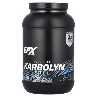 EFX Sports Pure Fuel, Karbolyn Fuel®, Blue Razz Watermelon, 4 lb 4.8 oz (1,950 g)