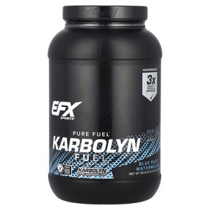 EFX Sports Pure Fuel, Karbolyn Fuel®, Blue Razz Watermelon, 4 lb 4.8 oz (1,950 g) - 1 of 3