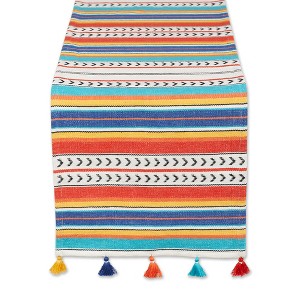 Design Imports Tassel Table Runner 13X72 - 1 of 4
