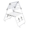 Honey-Can-Do Folding Gullwing Drying Rack: Indoor Collapsible Steel Clothes Dryer, 50 lb Capacity, White - 2 of 4