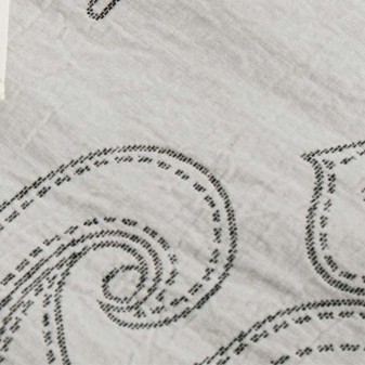 damask pattern dark grey