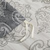 Peace Nest 100% Cotton Double-Layer Gauze Floral Jacquard Duvet Cover Set - 4 of 4