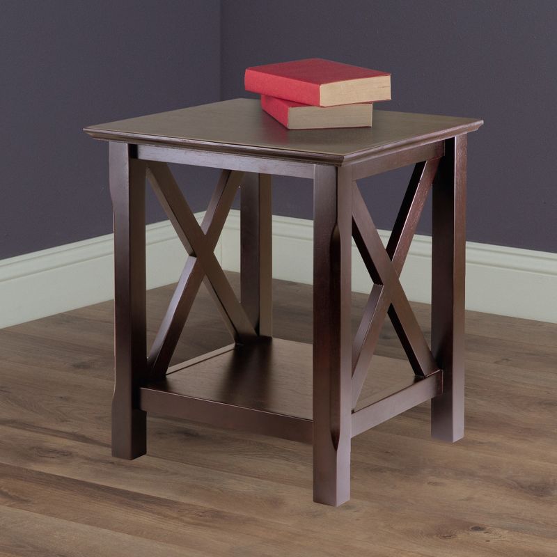 Xola End Table Cappuccino - Winsome, 6 of 7