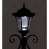 Wind & Weather Antiqued Wrought Iron Plant Stand with Solar Light - 4 of 4