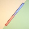 Unique Bargains Ruler Square Ruler 15cm +/-5% Accuracy Acrylic Gradient 5.91"x0.39"x0.39" 1 Pcs - 2 of 4