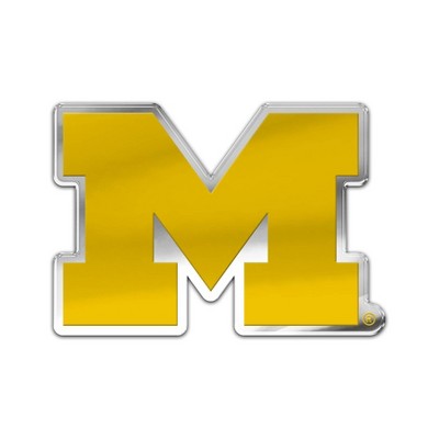 NCAA Michigan Wolverines 3"x4" Color Auto Decal