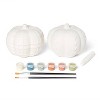 2ct Halloween Craft Ceramic Pumpkin Painting Kit - Mondo Llama™ - 3 of 4
