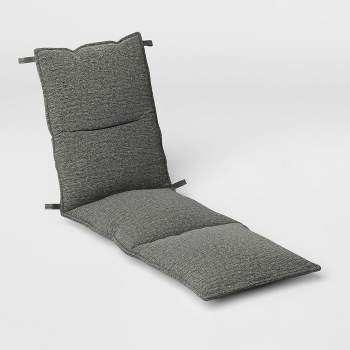 78"x24" Heathered Outdoor Chaise Lounge Cushion - Threshold™