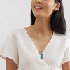 Silpada 'Bright Seas’ Sterling Silver Mohave Turquoise Pendant Necklace, 18” - 4 of 4