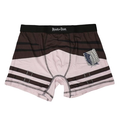 Attack On Titan Survey Corps Wings Of Freedom Men’s Boxer Briefs : Target