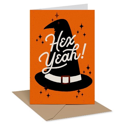 Halloween Card Hex Yeah! Witch Hat