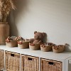 BRINJOY Beautiful Storage Basket Set of 5 - Sturdy Cotton Rope Baskets for Shelves Are Perfect for Organizing Your Home - 2 of 4
