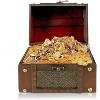 Brynnberg 3.3L Treasure wooden Chest with Lock, Square - 3 of 4