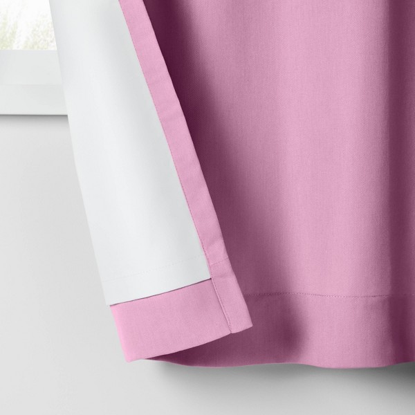 Panel Cortina Blackout para Niños Twill Liso Blanco - Pillowfort™ 4