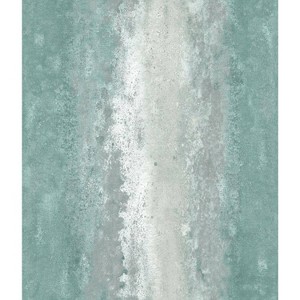 RoomMates Metal Peel & Stick Wallpaper Oxidized: Removable Metallic Marble Design for Modern Bathroom Decor - 1 of 4