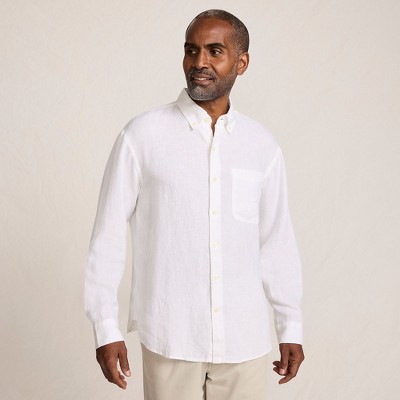 Lands' End Men's Relaxed Linen Shirt